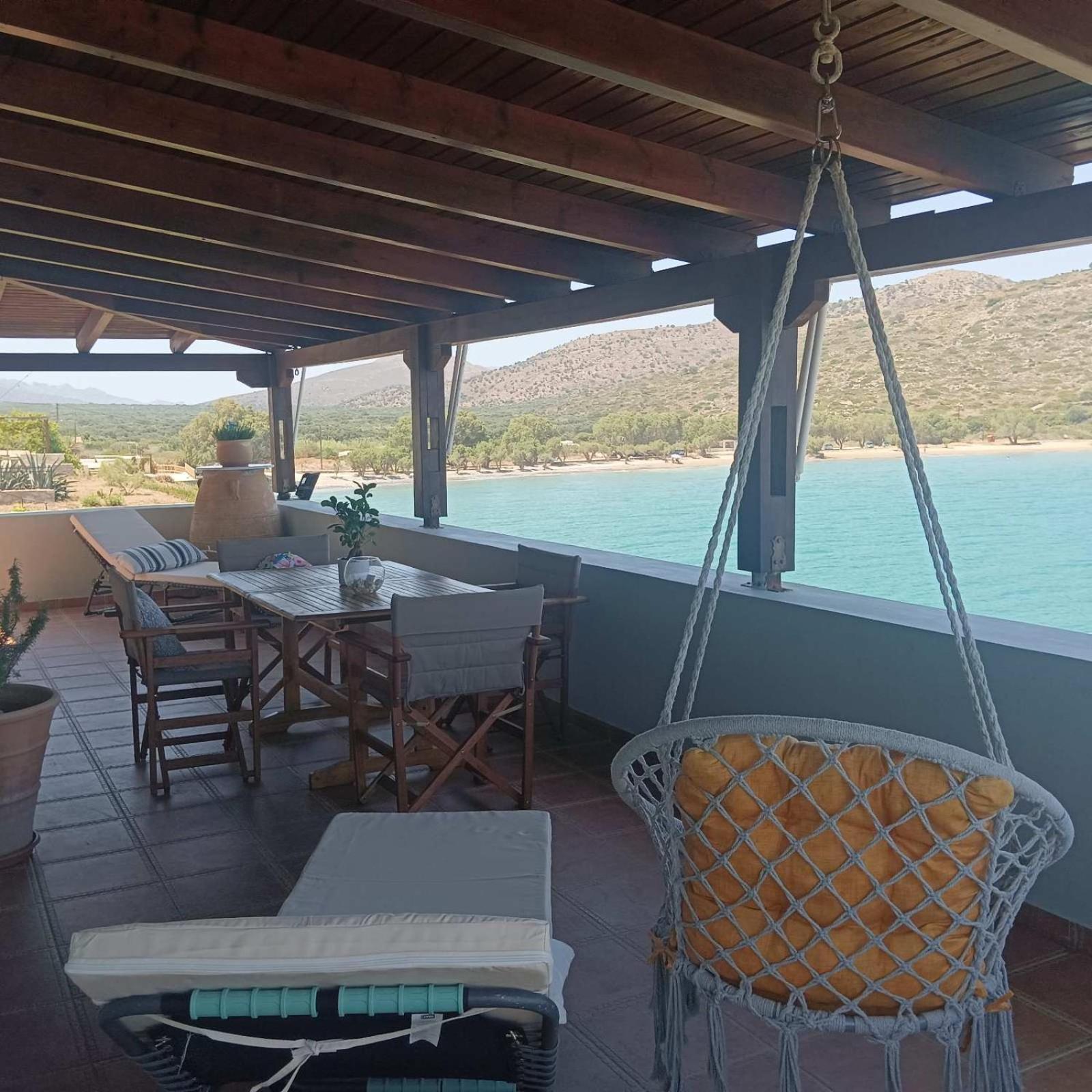 Tholos Alexandra'S Beachfront House Kavousi  Экстерьер фото