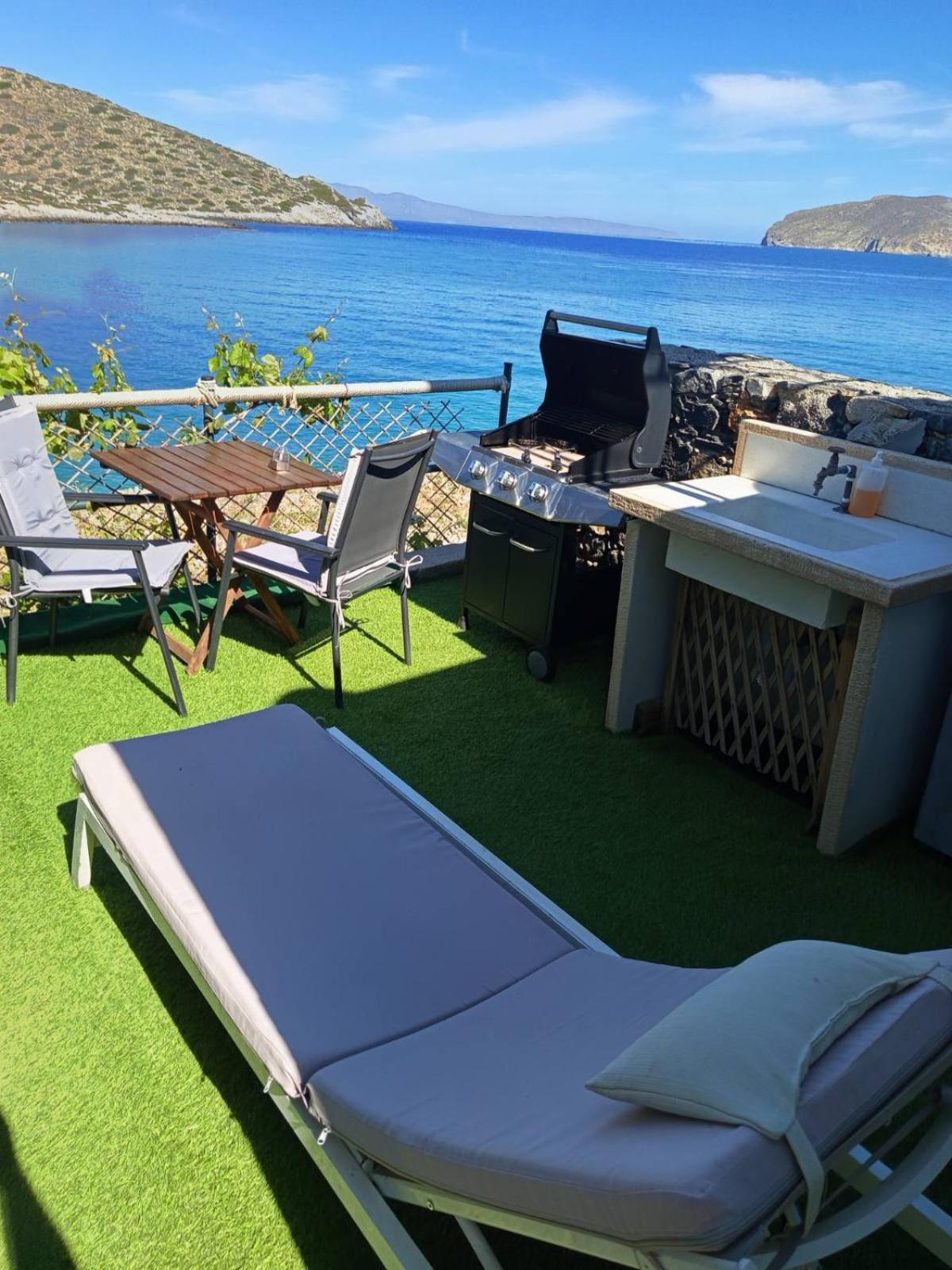 Tholos Alexandra'S Beachfront House Kavousi  Экстерьер фото